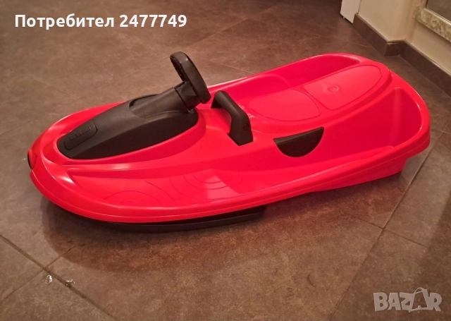 ШЕЙНА Gizmo-Raiders-Stratos с кормило, Racing Red, снимка 4 - Зимни спортове - 52957329