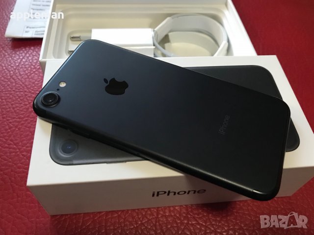 Apple iPhone 7 32Gb black mate  Фабрично отключен, снимка 6 - Apple iPhone - 36688492