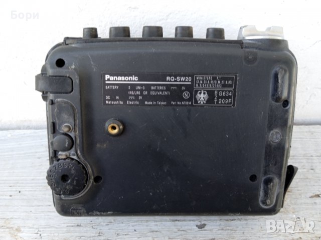 Panasonic RQ-SW20  AM/FM Radio, снимка 6 - Радиокасетофони, транзистори - 39978087