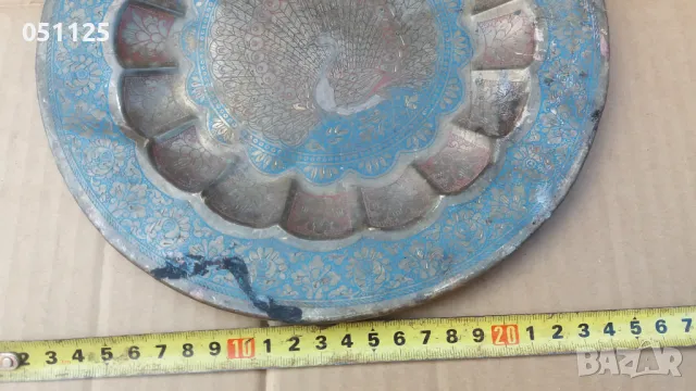 ръчно гравирана бронзова купа - фазан , снимка 7 - Нумизматика и бонистика - 48524447