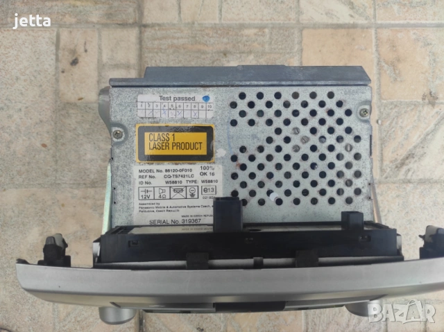 Радио CD за Тойота Корола Версо 2004-2009г Toyota Corolla Verso, снимка 3 - Части - 54271333