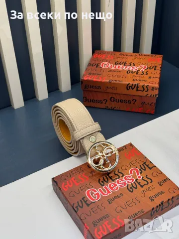Guess Колан Естествена Кожа Гес - Налични Различни Модели Код D2031, снимка 5 - Колани - 49388820