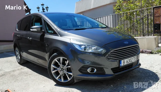 Ford Smax 2. 0 TDCi 180 к. с. | 7 места | Автомат| Макс оборудване | 2 комплекта гуми
