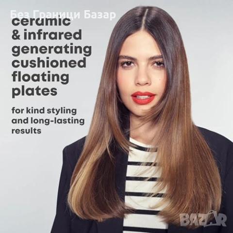 Нова Професионална преса за коса REVAMP Progloss йони и керамика за жени прическа, снимка 6 - Преси за коса - 54106232