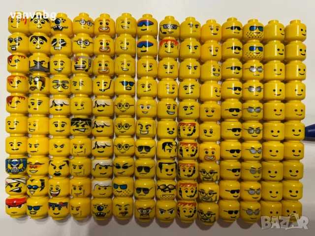 Lego глави 140 броя