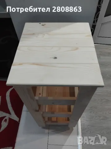 Подвижна етажерка , снимка 10 - Етажерки - 47935617