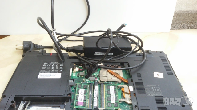 Acer Aspire 5553G за части със зарядно, снимка 10 - Лаптопи за дома - 53373700
