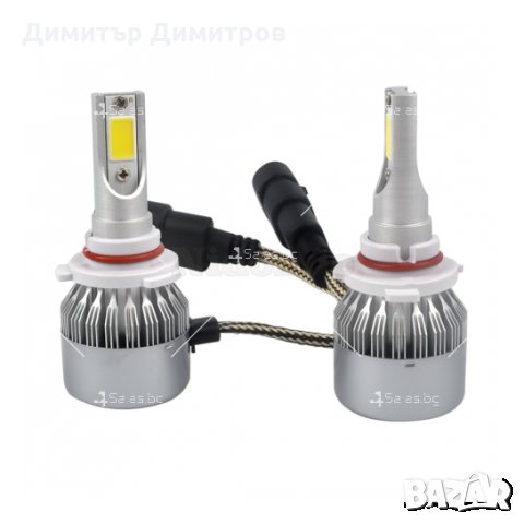 LED H7 Н1 H8 или 9012(HIR2) диодни крушки 6000К, снимка 16 - Аксесоари и консумативи - 34405531