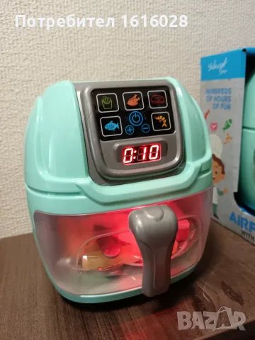 Мултифункционален уред за готвене Power Air Fryer., снимка 12 - Електрически играчки - 50144186