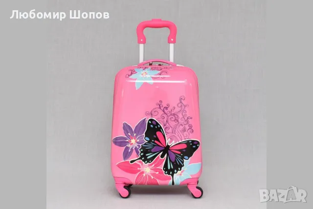 Детски куфари с четири колела, снимка 5 - Куфари - 47028698