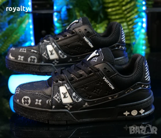 Louis Vuitton черни дамски маратонки 