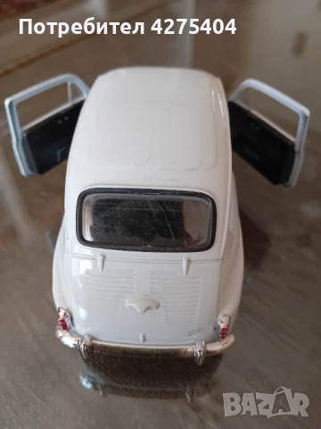 Колекционерска,метална количка welly,seat 600, снимка 3 - Колекции - 51107492