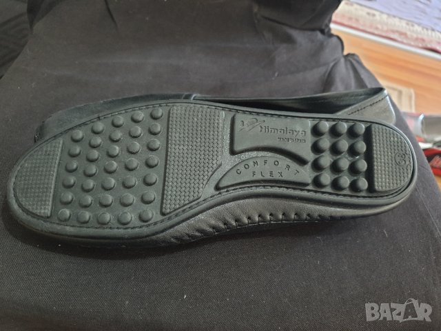кожени балерини Himalaya Black, снимка 5 - Дамски ежедневни обувки - 31502345