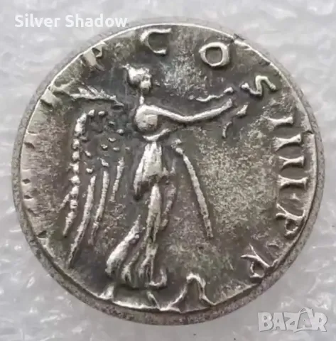 Монета Денарий на Император Траян, 98 - 117 сл. Хр. - РЕПЛИКА / 2 /, снимка 2 - Нумизматика и бонистика - 47474692