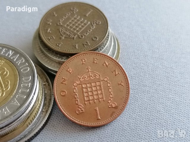 Монета - Великобритания - 1 пени | 1999г., снимка 1 - Нумизматика и бонистика - 39150613