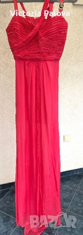 Италианска модна къща VERSACE рокля vintage коприна 100%, снимка 2 - Рокли - 51464165