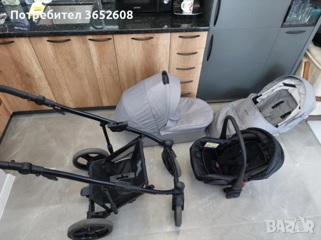 Бебешка количка, снимка 4 - Детски колички - 50724130