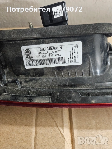 Оригинален лед ляв фар за VW Polo Gti, снимка 5 - Части - 53993540