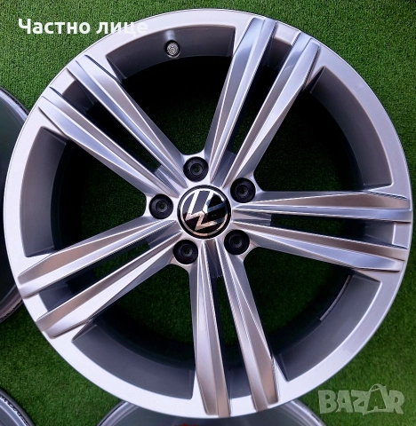 Продавам 4бр оригинални 18-ки джанти за Фолксваген Тигуан, Голф 5,6,7,8, Туран, Пасат, Ти-рок , снимка 2 - Гуми и джанти - 53877147