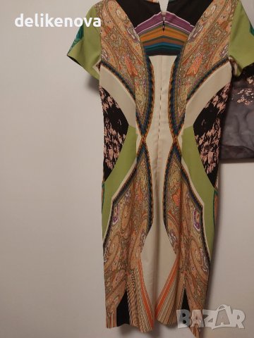 ETRO. Original Size S Вълна Изключителна рокля, снимка 4 - Рокли - 42517933
