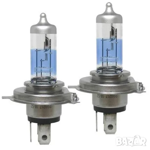 H4 Super White крушки 12 V 100/90 W 2 бр.
