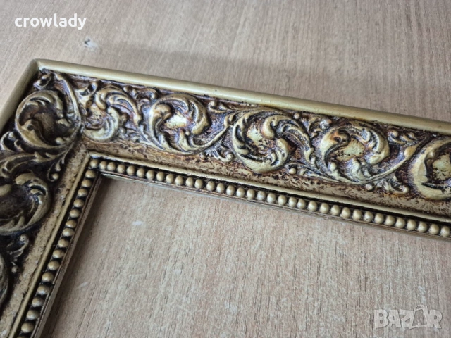 Барокова златна рамка за гоблен картина огледало 10, снимка 2 - Картини - 53096135