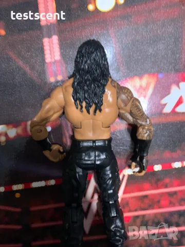 Екшън фигура WWE Roman Reigns Роман Рейнс ELITE SERIES Bloodline mattel figure елит, снимка 9 - Колекции - 48938000