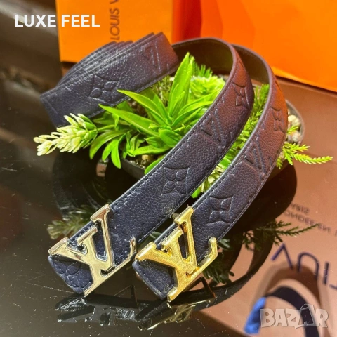 Louis Vuitton ⚜️ Естествена Кожа , снимка 15 - Колани - 54296402