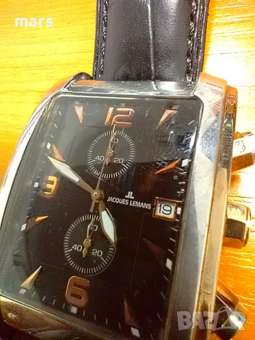 jacques lemans chronograph, снимка 4 - Мъжки - 56103093
