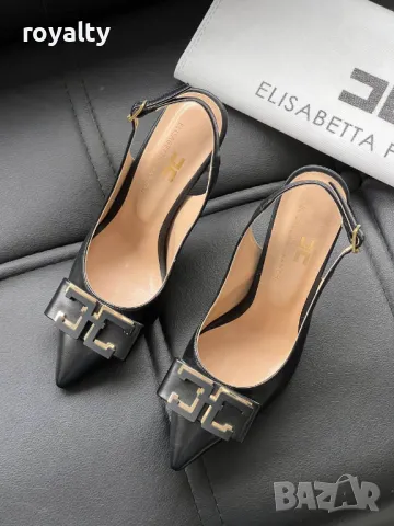 Elisabetta Franchi дамски обувки на ток , снимка 8 - Дамски елегантни обувки - 48999814