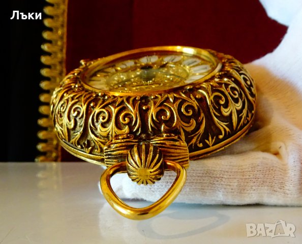 Lancel френски механичен часовник,позлата. , снимка 8 - Антикварни и старинни предмети - 30407839