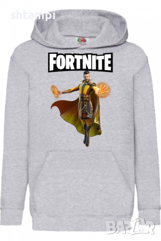 Детски Суитчър/Суитшърт Fortnite Dr Strange Vivid,Фортнайт,Игра,Подарък,Изненада,Забавление,Рожден Д, снимка 2 - Детски анцузи и суичери - 38319534