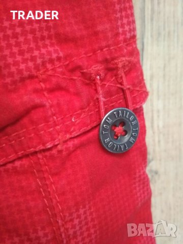 армейски карго къси панталони шорти бермуди TOM TAILOR, снимка 14 - Къси панталони - 33000680