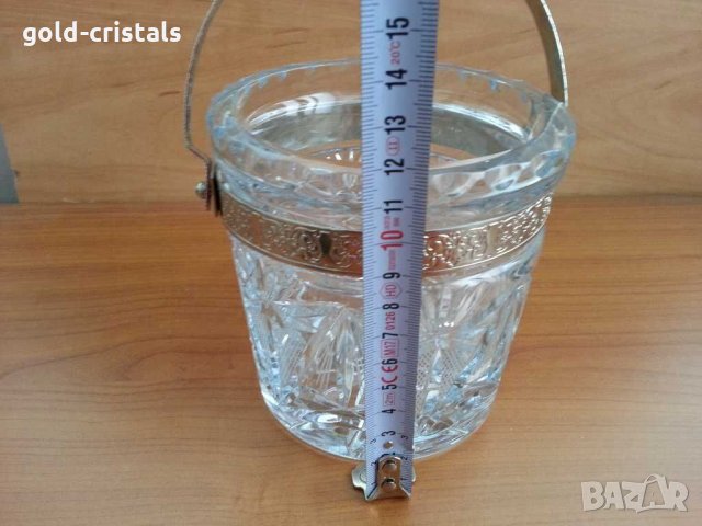 Ретро кристална ледарка , снимка 3 - Антикварни и старинни предмети - 29631145