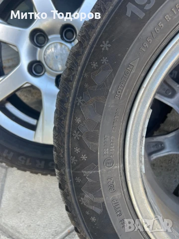 4бр.гуми и джанти 5/112/15цл., снимка 5 - Гуми и джанти - 51236666