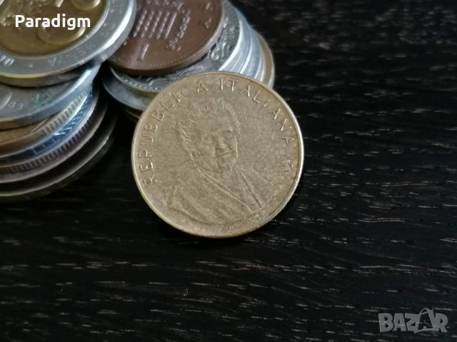 Монета - Италия - 200 лири (юбилейна) | 1980г., снимка 2 - Нумизматика и бонистика - 29906644
