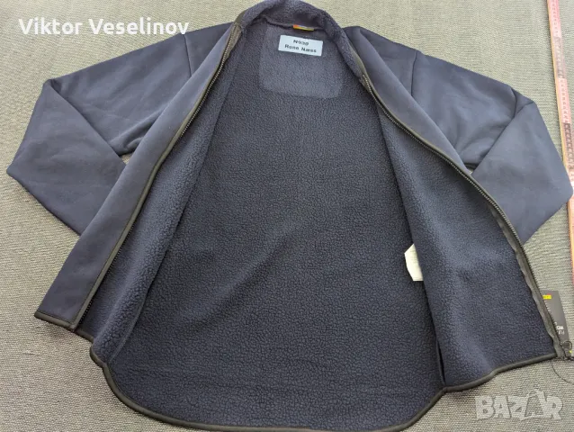 НОВО Blaklader Софтшел Мъжко Яке Размер S Син Softshell, снимка 4 - Якета - 49666406