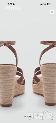 Сандали на платформа и каишка, снимка 9 - Сандали - 54364752