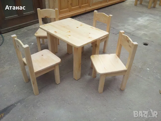 Детски масички и столчета, снимка 2 - Мебели за детската стая - 56441555