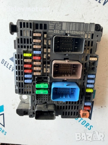 9810296080 BSM-Z02-01 бушониера от Citroen C4 1.2 T, 110 к.с., 5 скорости 2018 г., Ситроен Ц4 1.2 Т,, снимка 4 - Части - 54198686