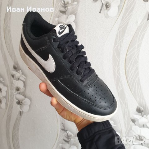 оригинални кецове/маратонки  NIKE COURT VISION LOW номер 38-38,5, снимка 8 - Маратонки - 39810502