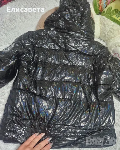 Дамско зимно късо модерно яке, снимка 10 - Якета - 47972774