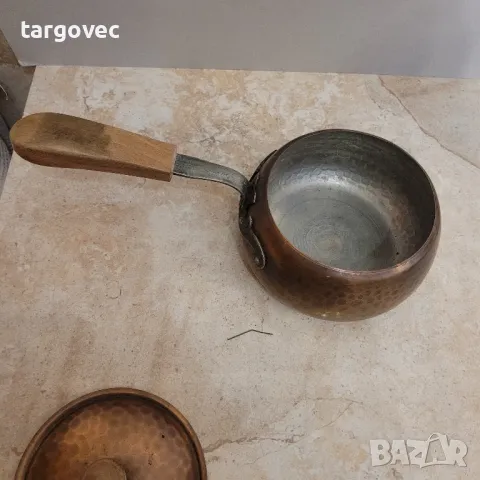 меден тиган тенджера касерола, снимка 5 - Съдове за готвене - 48648028