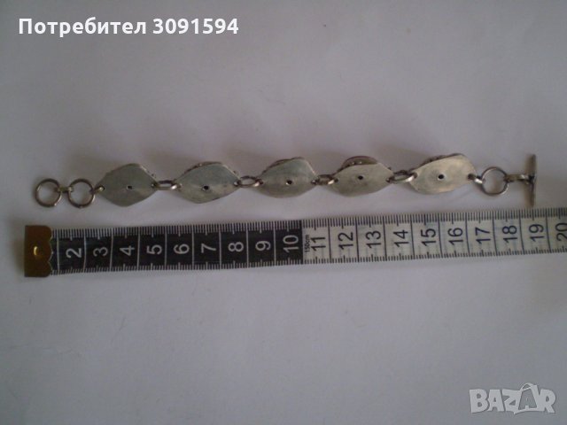  Ретро гривна с естествени камъни , снимка 5 - Антикварни и старинни предмети - 34551433