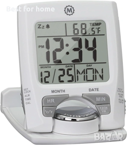 Маратонски пътен будилник със светлина