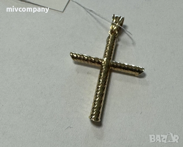 Златен кръст 1.14гр., снимка 5 - Колиета, медальони, синджири - 52710253