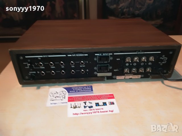🛑SONY RETRO AMPLIFIER-MADE IN JAPAN, снимка 14 - Ресийвъри, усилватели, смесителни пултове - 29098715