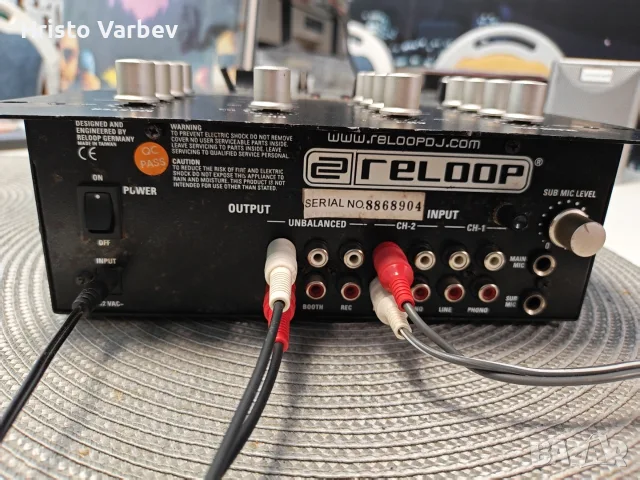 Reloop SCRATCH High Q Series , снимка 5 - Ресийвъри, усилватели, смесителни пултове - 56451662