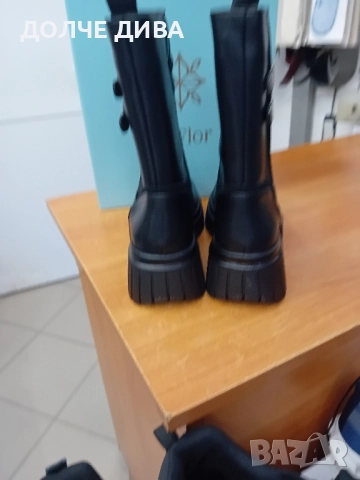 Дам.боти 233 черни , снимка 2 - Дамски боти - 51639900