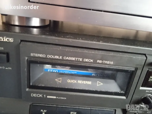 Technics RS-TR515 двукасетен реверсен дек, снимка 4 - Декове - 49316019